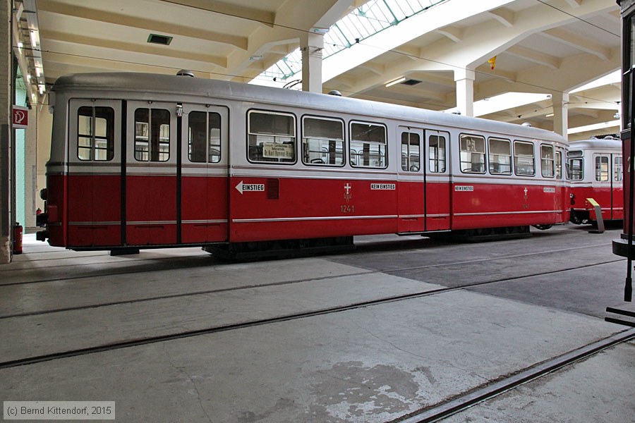 Österreich Straßenbahn Wien Beiwagen Type c1