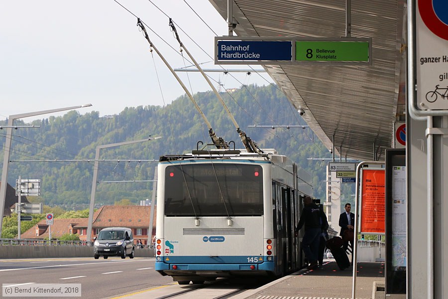 Schweiz Oberleitungsbusse Z Rich Trolleybus