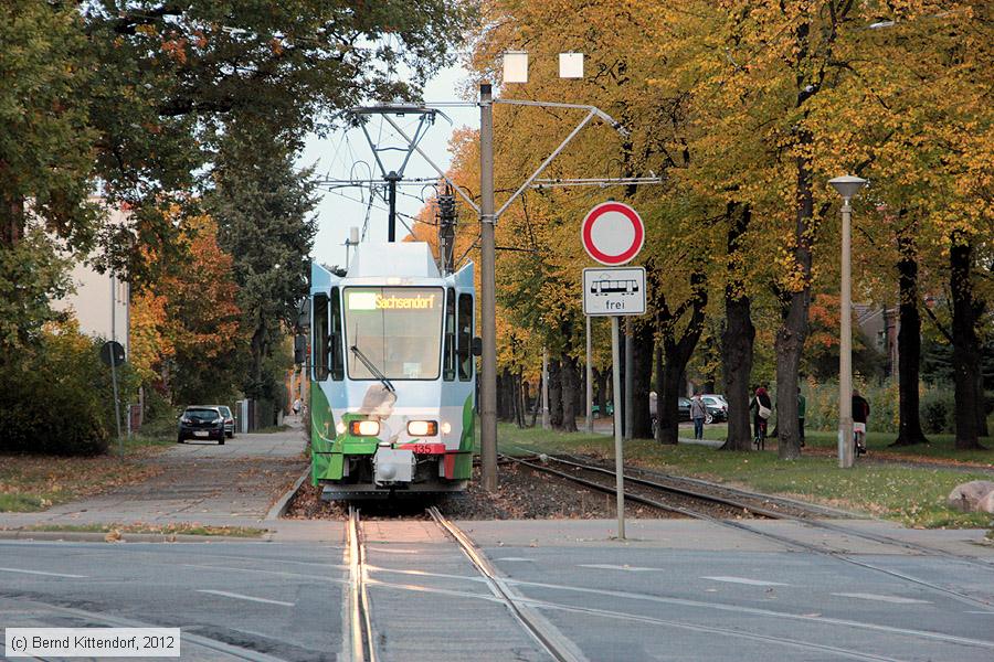 Deutschland Straßenbahn Cottbus Triebwagen 135