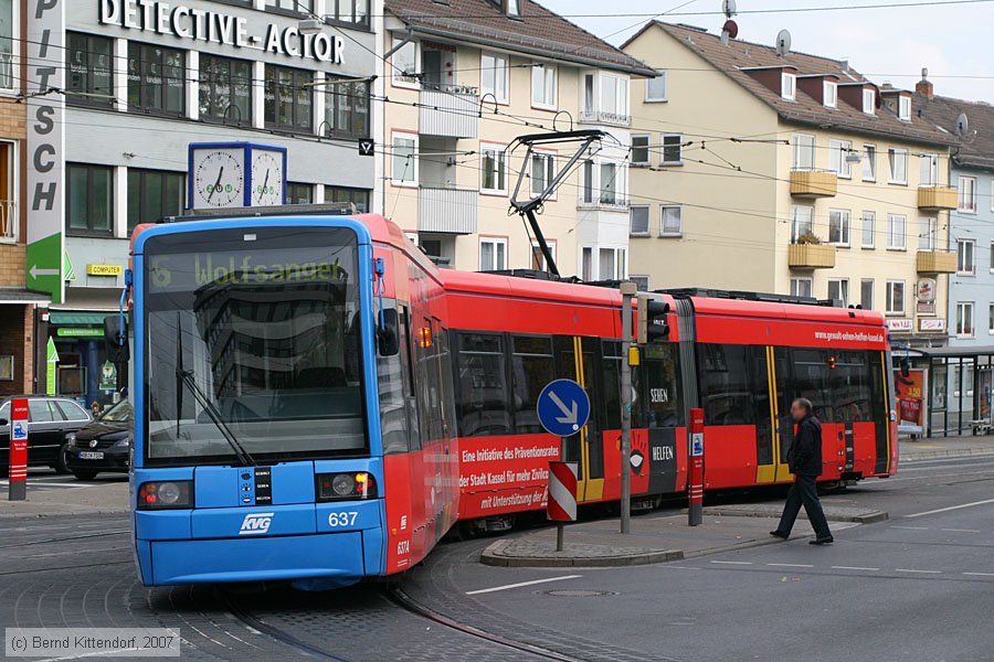 Deutschland Stra Enbahn Kassel Triebwagen