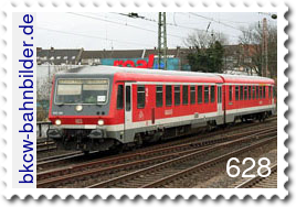 Deutschland – DB - Dieseltriebwagen - Baureihe 628