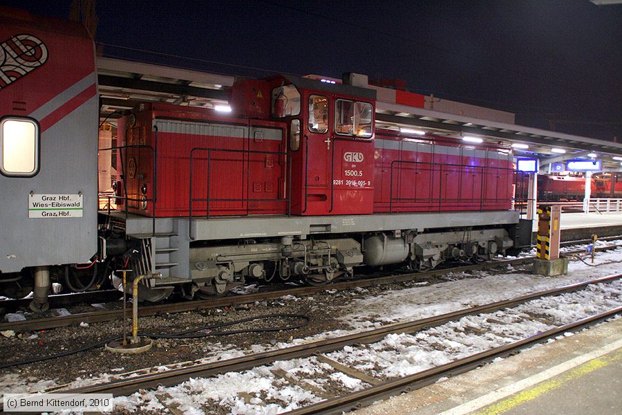 Graz-Köflacher Bahn - 92812015005-9
/ Bild: gkb928120150059_bk1002040400.jpg Graz-Köflacher Bahn - 92812015005-9
/ Bild: gkb928120150059_bk1002040400.jpg