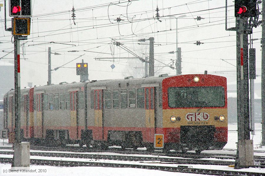 Graz-Köflacher Bahn - 95815070013-5
/ Bild: gkb958150700135_bk1002060103.jpg Graz-Köflacher Bahn - 95815070013-5
/ Bild: gkb958150700135_bk1002060103.jpg