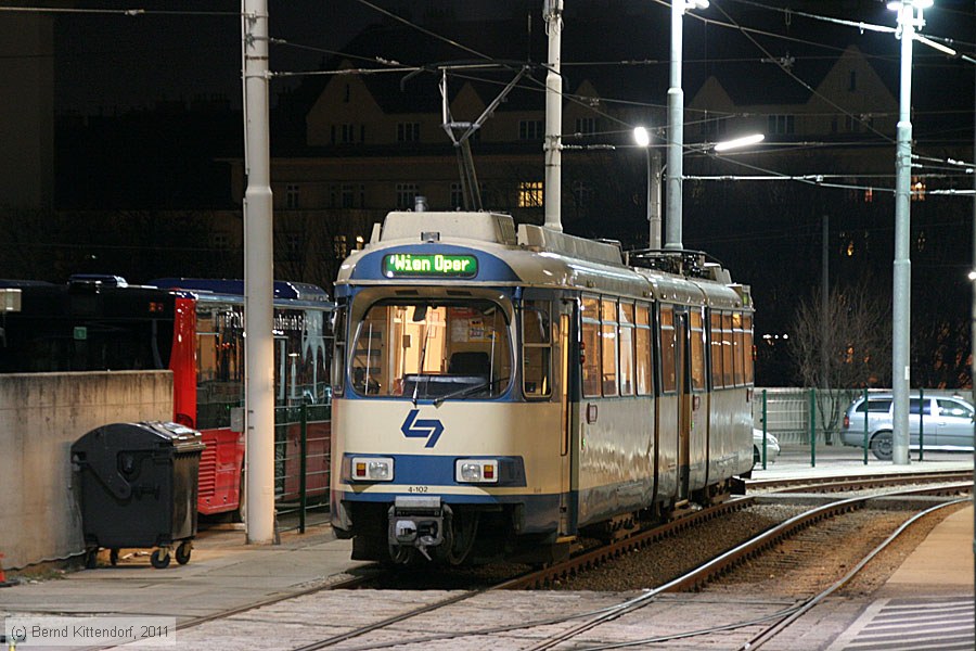 Wiener Lokalbahn - 4-102
/ Bild: wlb102_bk1103130134.jpg