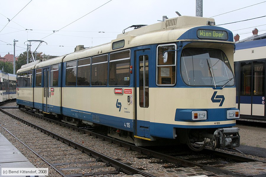 Wiener Lokalbahnen - 4-105
/ Bild: wlb105_bk0809150163.jpg