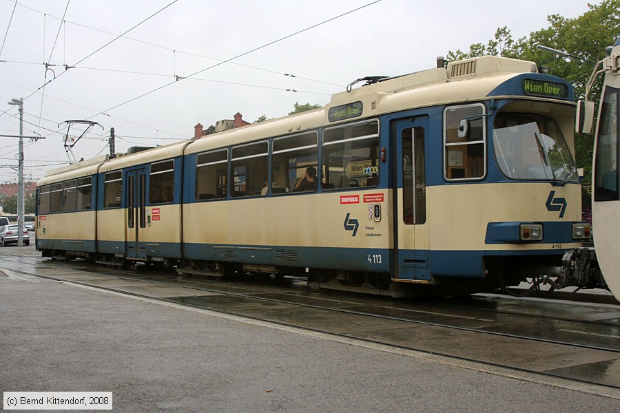 Wiener Lokalbahn - 4-113
/ Bild: wlb113_bk0809150158.jpg