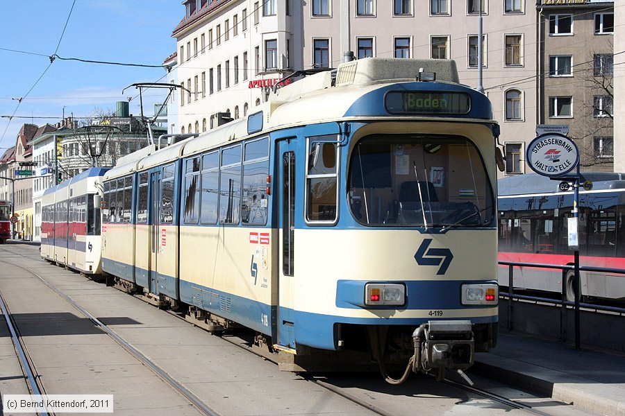 Wiener Lokalbahn - 4-119
/ Bild: wlb119_bk1103140085.jpg