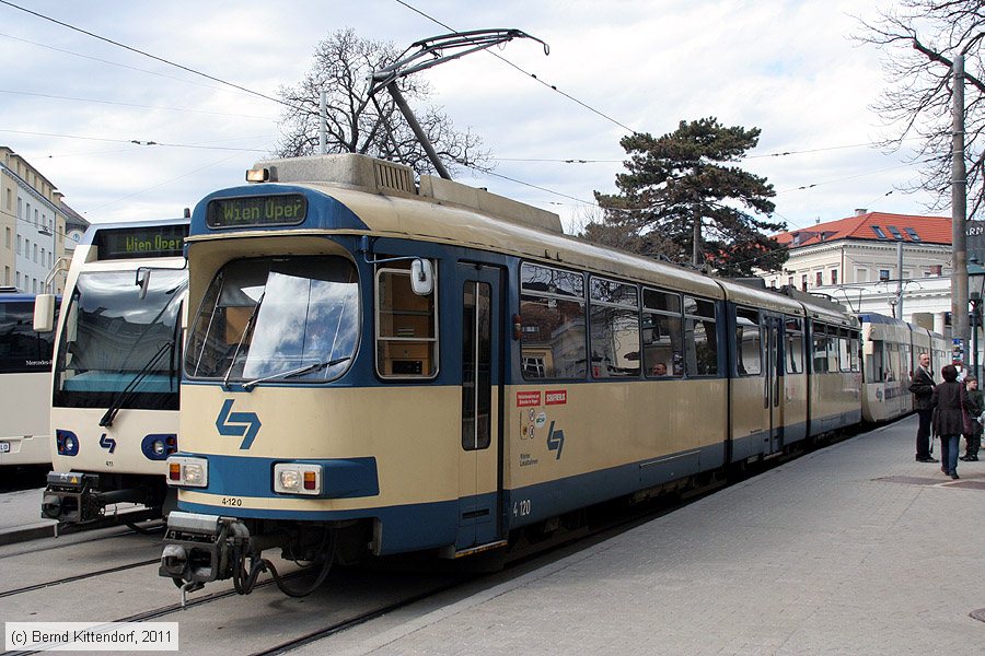 Wiener Lokalbahn - 4-120
/ Bild: wlb120_bk1103140129.jpg