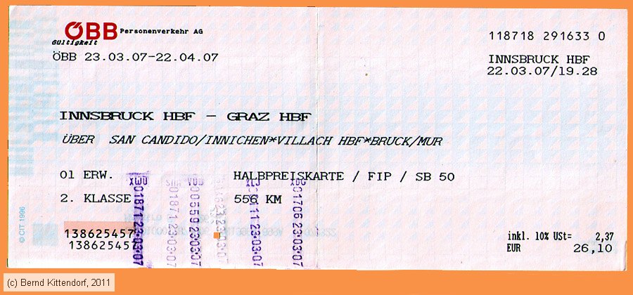 ÖBB - Fahrkarte
/ Bild: oebb_fk20070322e.jpg