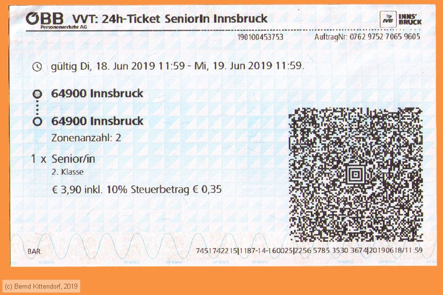 ÖBB - Fahrkarte
/ Bild: oebb_fk2019061824hsen.jpg
