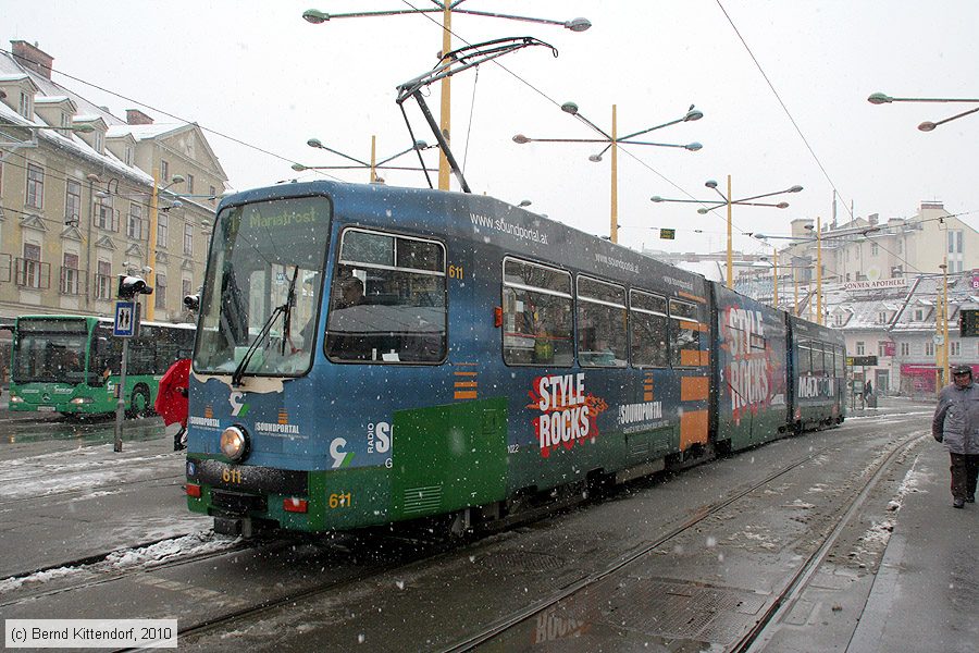 Straßenbahn Graz - 611
/ Bild: graz611_bk1002060140.jpg