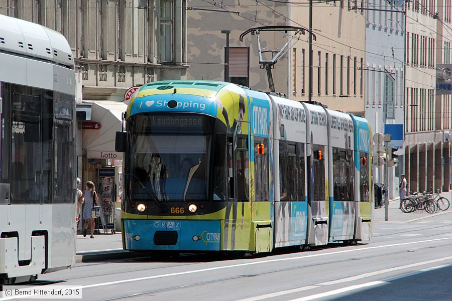 Straßenbahn Graz - 666
/ Bild: graz666_bk1507100035.jpg