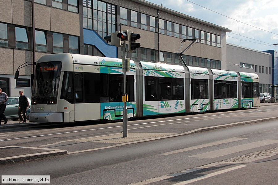 Straßenbahn Graz - 205
/ Bild: graz205_bk1507090234.jpg