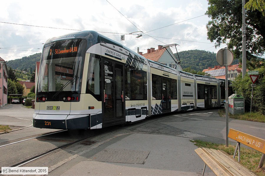 Straßenbahn Graz - 231
/ Bild: graz231_bk1507090181.jpg