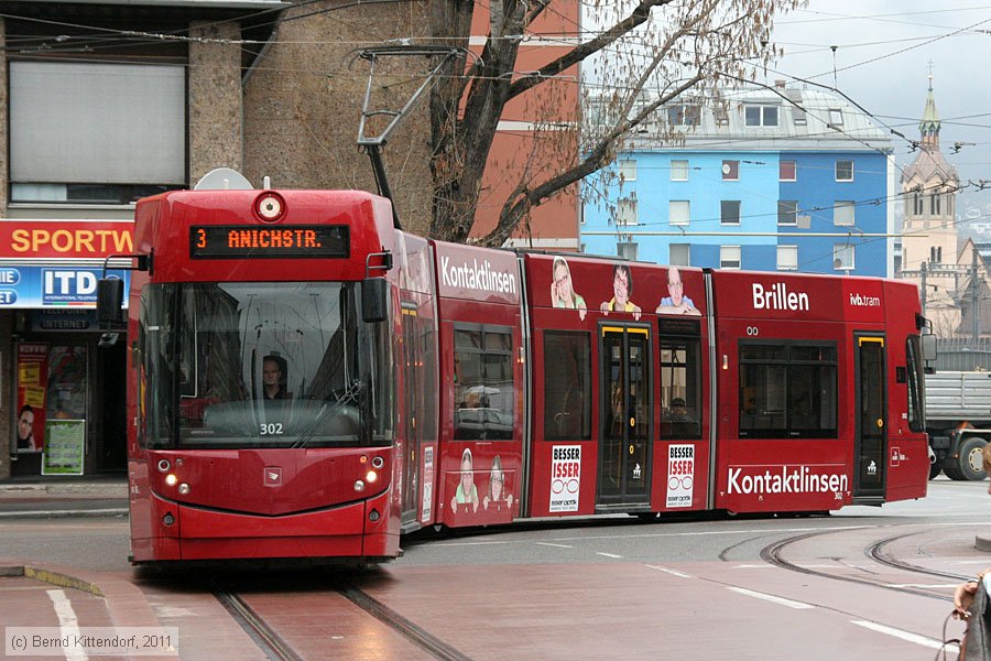 Straßenbahn Innsbruck - 302
/ Bild: innsbruck302_bk1103280083.jpg