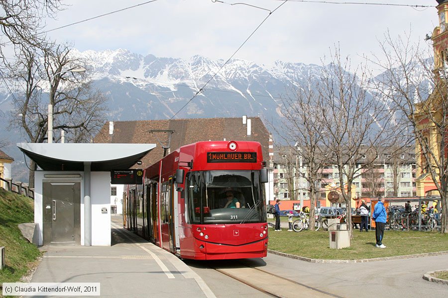 Straßenbahn Innsbruck - 311
/ Bild: innsbruck311_cw1103270082.jpg