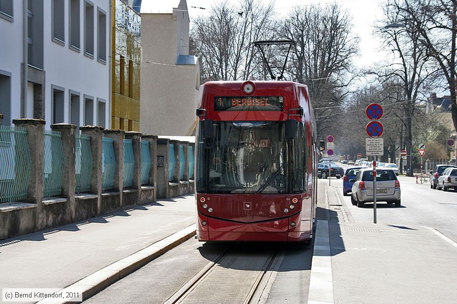 Straßenbahn Innsbruck - 315
/ Bild: innsbruck315_bk1103290162.jpg