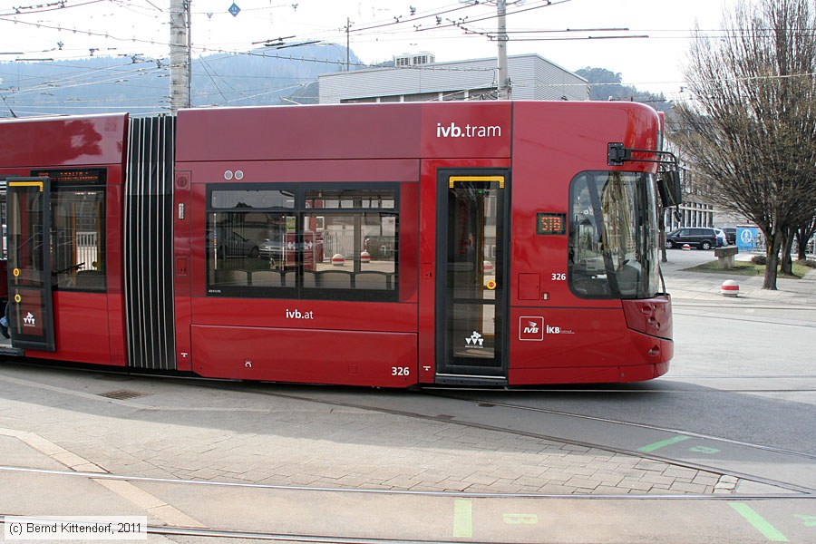 Straßenbahn Innsbruck - 326
/ Bild: innsbruck326_bk1103270157.jpg