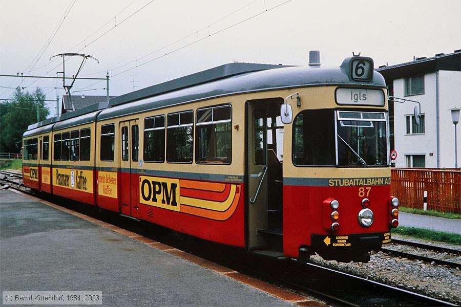 Straßenbahn Innsbruck - 87
/ Bild: innsbruck87_ds090808.jpg