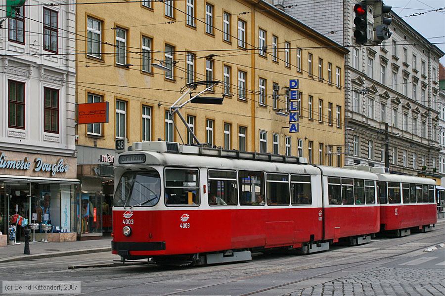 Wien - Straßenbahn - 4003
/ Bild: wien4003_bk0708100156.jpg