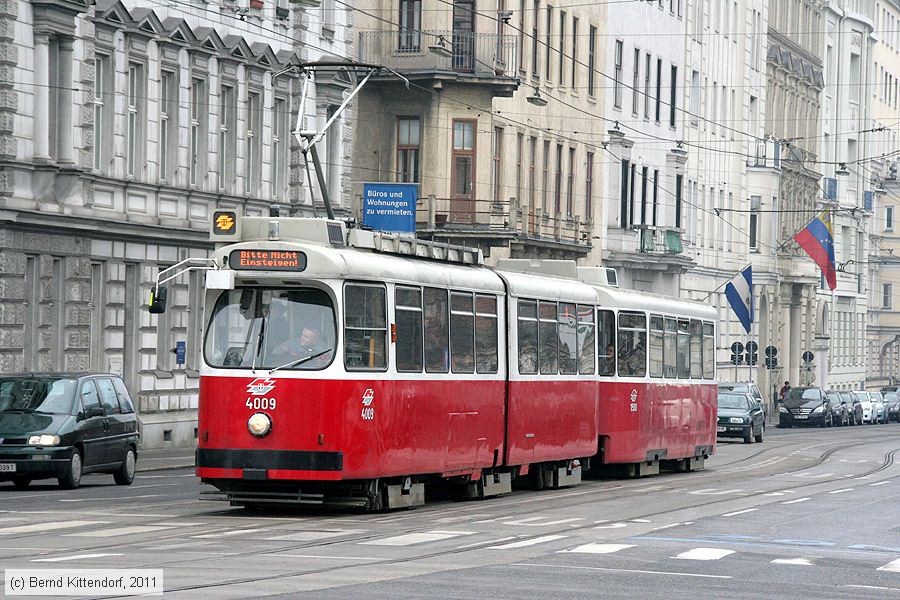 Wien - Stra&szlig;enbahn - 4009
/ Bild: wien4009_bk1103170123.jpg
