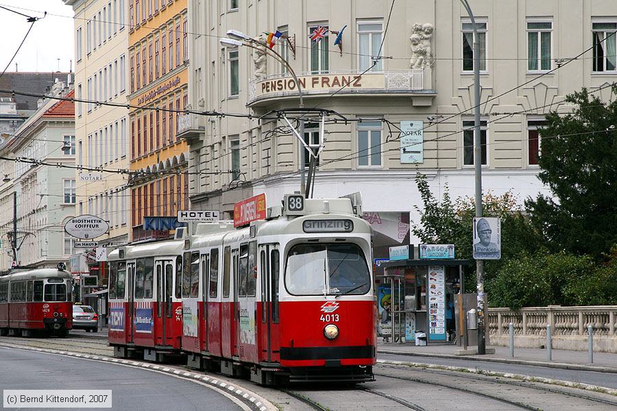 Wien - Straßenbahn - 4013
/ Bild: wien4013_bk0708100230.jpg