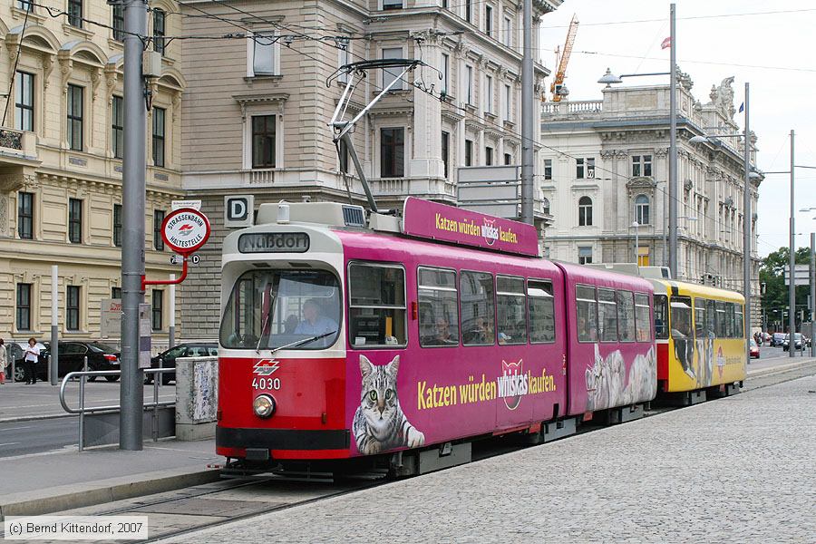 Wien - Straßenbahn - 4030
/ Bild: wien4030_bk0708100249.jpg