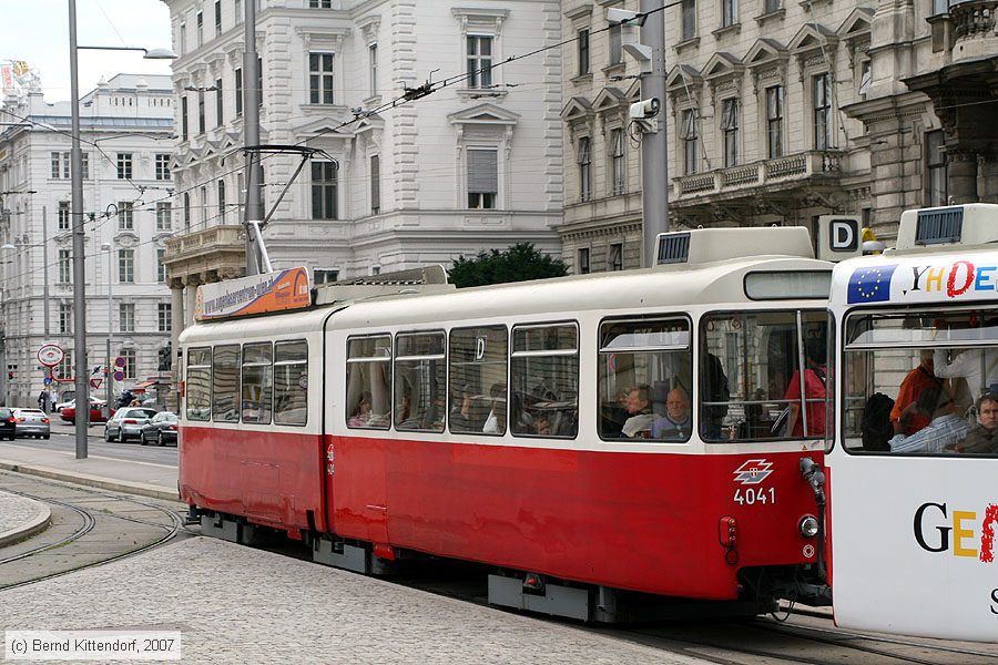 Wien - Straßenbahn - 4041
/ Bild: wien4041_bk0708100266.jpg