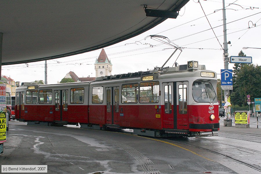 Wien - Straßenbahn - 4056
/ Bild: wien4056_bk0708110037.jpg