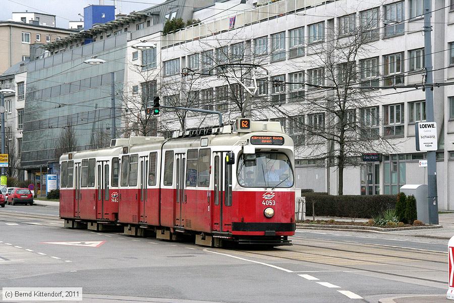 Wien - Straßenbahn - 4053
/ Bild: wien4053_bk1103190092.jpg