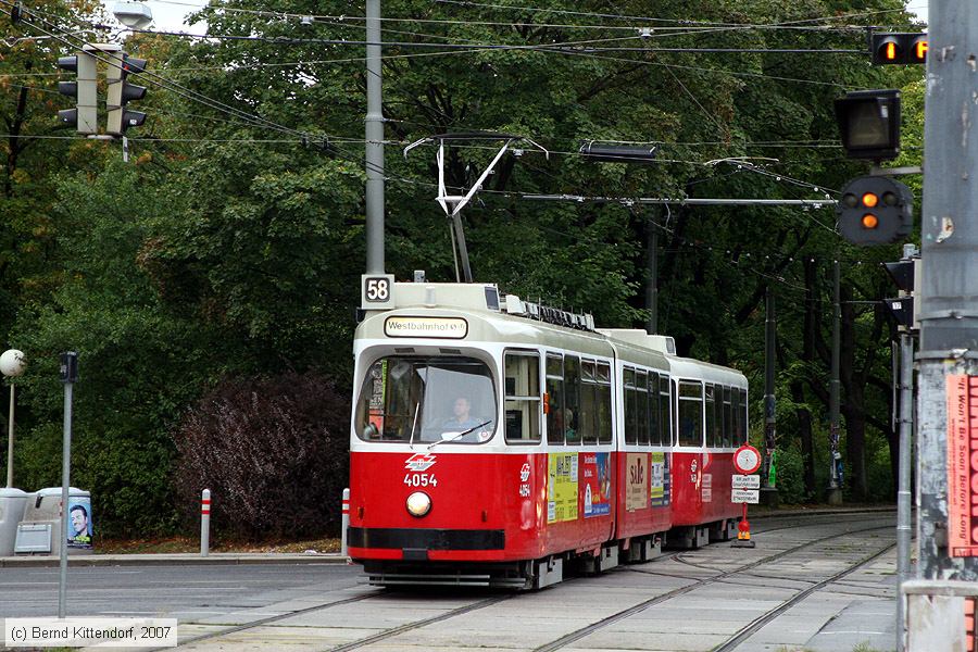 Wien - Stra&szlig;enbahn - 4054
/ Bild: wien4054_bk0708110022.jpg