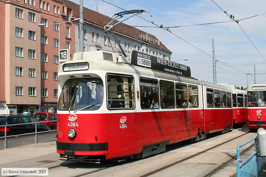 Wien - Stra&szlig;enbahn - 4064
/ Bild: wien4064_bk0708100290.jpg