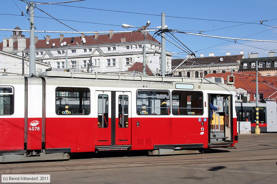 Wien - Stra&szlig;enbahn - 4078
/ Bild: wien4078_bk1103140049.jpg