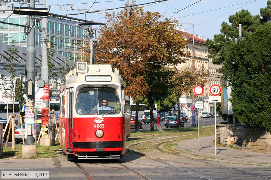 Wien - Straßenbahn - 4083
/ Bild: wien4083_bk0708100373.jpg