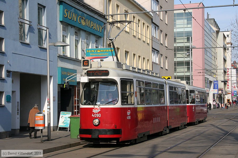 Wien - Straßenbahn - 4090
/ Bild: wien4090_bk1103150008.jpg