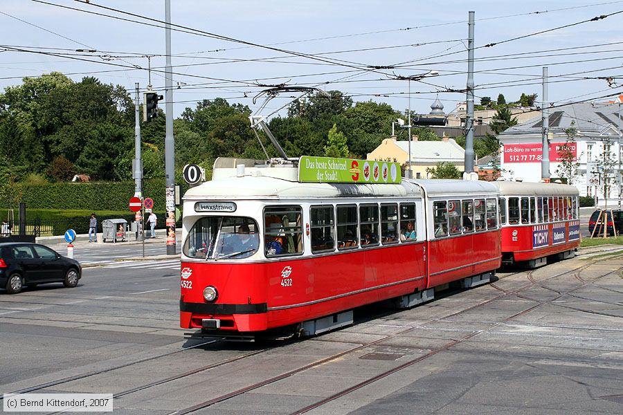 Wien - Straßenbahn - 4522
/ Bild: wien4522_bk0708100293.jpg