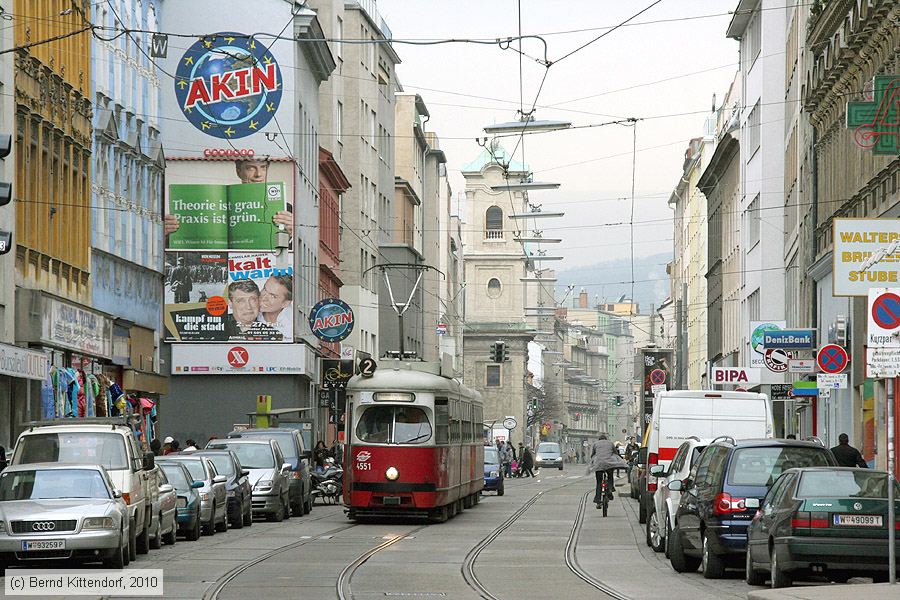 Wien - Stra&szlig;enbahn - 4551
/ Bild: wien4551_bk1002260229.jpg