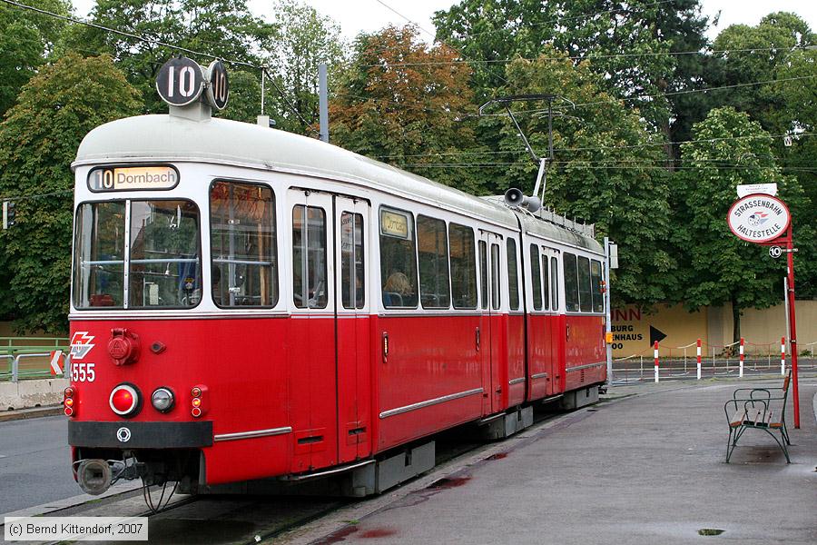 Wien - Straßenbahn - 4555
/ Bild: wien4555_bk0708110040.jpg