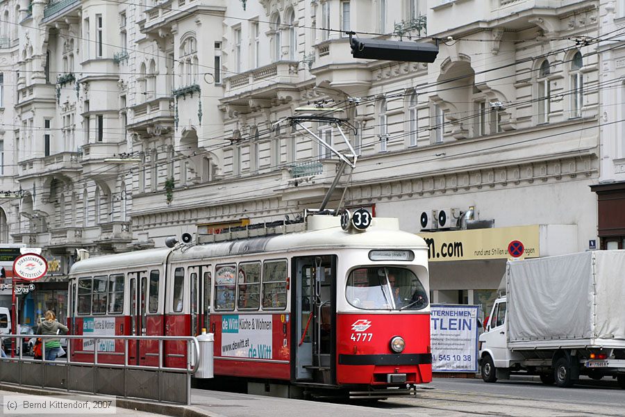 Wien - Straßenbahn - 4777
/ Bild: wien4777_bk0708100153.jpg