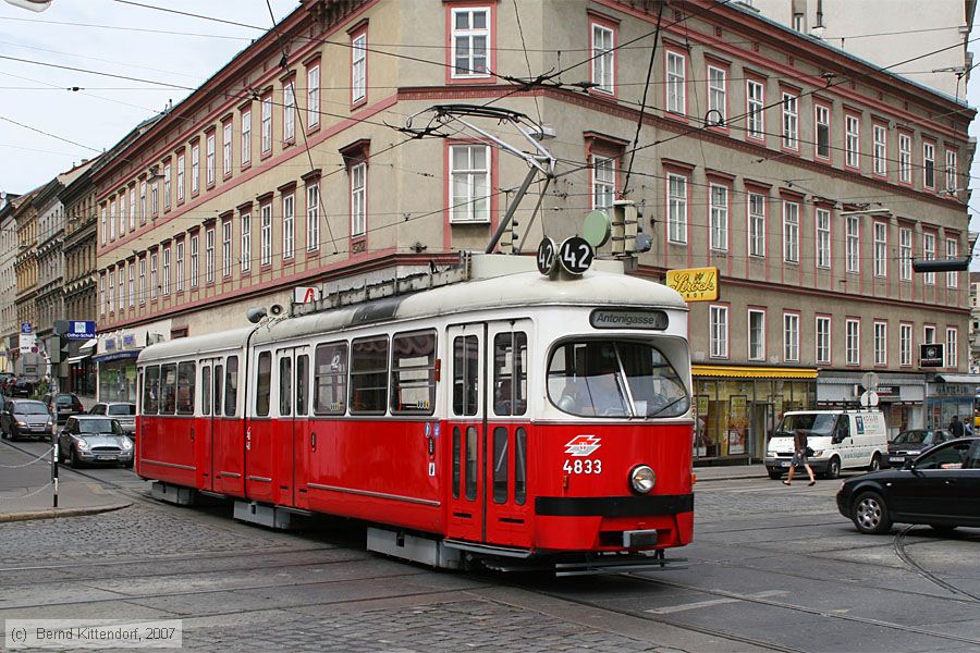 Wien - Stra&szlig;enbahn - 4833
/ Bild: wien4833_bk0708100195.jpg