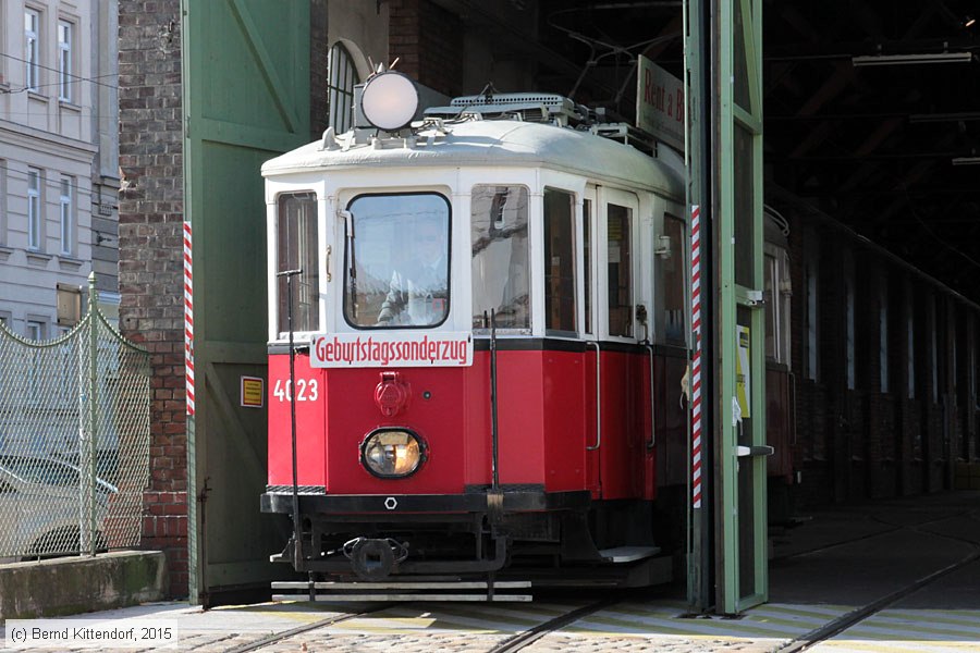 Wien - Straßenbahn - 4023
/ Bild: wien4023_bk1510170030.jpg