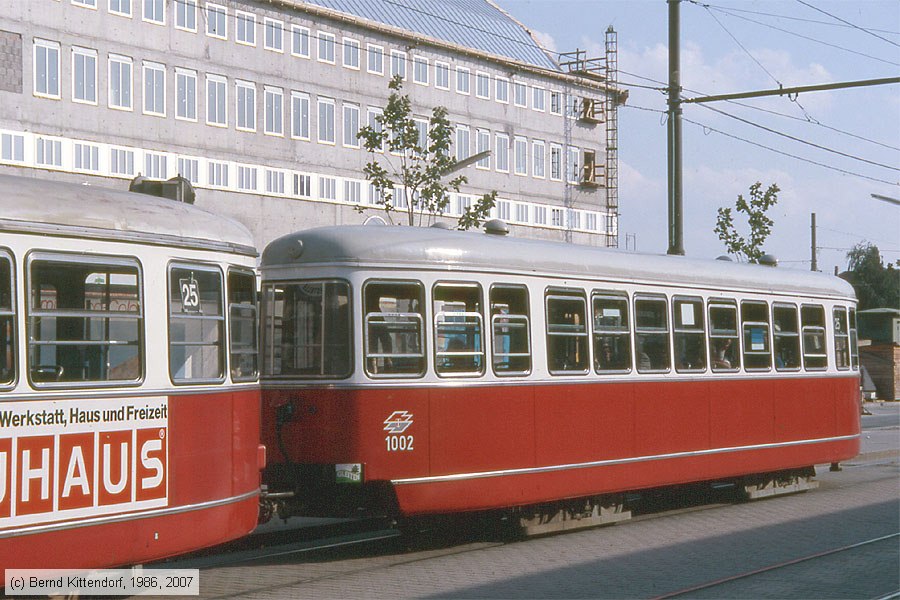 Wien - Straßenbahn - 1002
/ Bild: wien1002_ds108613.jpg