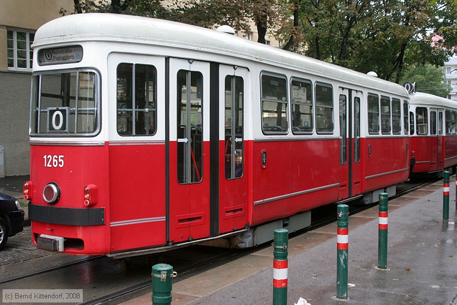 Wien - Straßenbahn - 1265
/ Bild: wien1265_bk0809150062.jpg