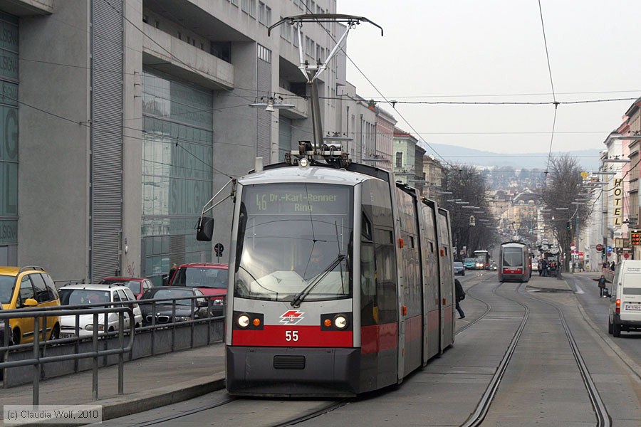 Wien - Straßenbahn - 55
/ Bild: wien55_cw1002230188.jpg