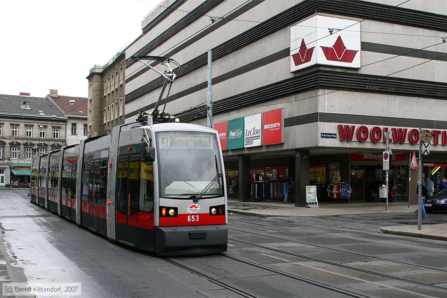Wien - Straßenbahn - 653
/ Bild: wien653_bk0708110131.jpg