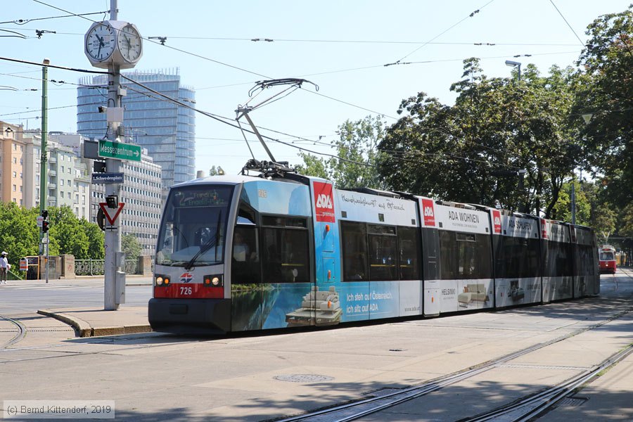 Wien - Straßenbahn - 726
/ Bild: wien726_bk1907240013.jpg