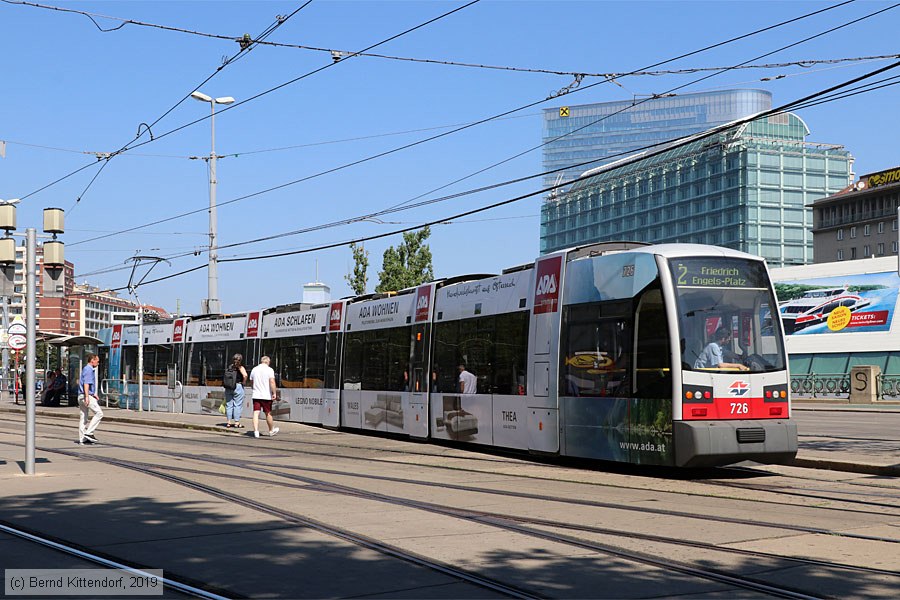 Wien - Straßenbahn - 726
/ Bild: wien726_bk1907240014.jpg