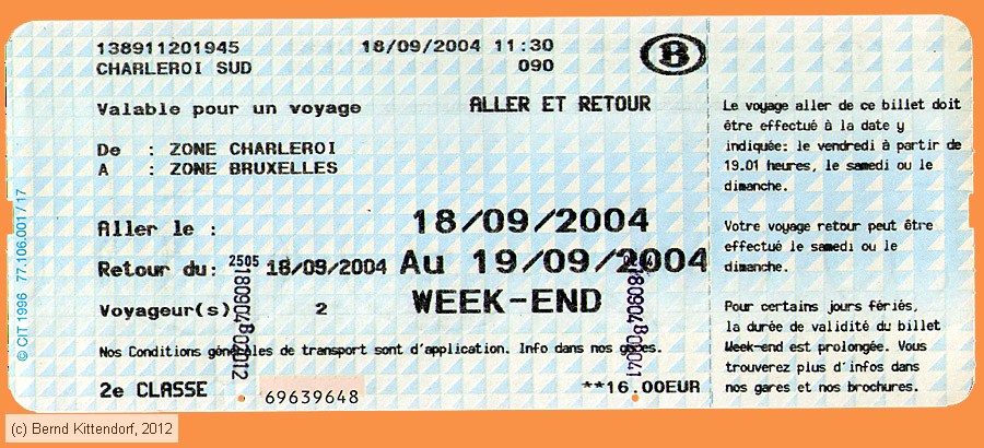 SNCB - Fahrkarte
/ Bild: sncb_fk20040918we.jpg