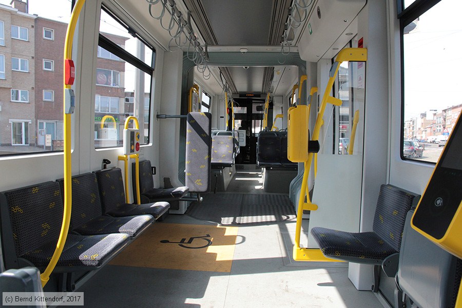Straßenbahn Antwerpen - 7323 - Innenansicht
/ Bild: antwerpen7323_bk1708230077.jpg