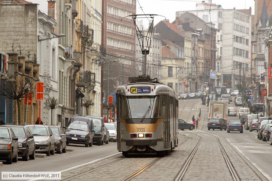 Stra&szlig;enbahn Br&uuml;ssel - 7722
/ Bild: bruxelles7722_cw1102210281.jpg